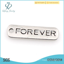 Custom printed charms, forever letter charms, different designs of alphabets
